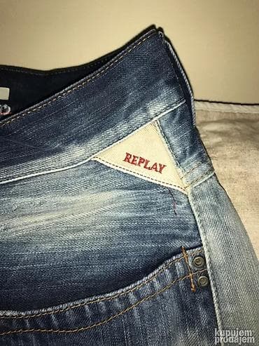 pantalone butiku ali: Original Replay farmerice 36 100% cotton Polustruk 50cm, duzina 110cm na lalafo.rs — 4 pantalone butiku ali: Original Replay farmerice 36 100% cotton Polustruk 50cm, duzina 110cm — 4