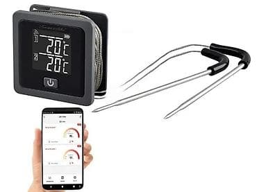 Home & Garden: Bluetooth/Bežični termometar za roštilj i rernu – sa 2 sonde - at lalafo.rs — 3 Home & Garden: Bluetooth/Bežični termometar za roštilj i rernu – sa 2 sonde - — 3