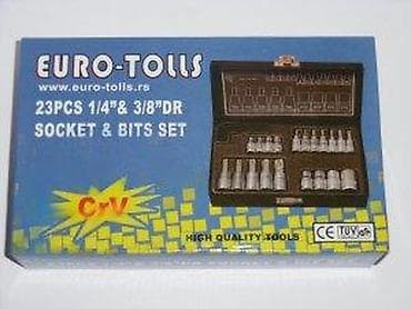 Merni alati i instrumenti: Set bitova i nasadnih ključeva u koferu – Torx, imbus i Ribe (E) na lalafo.rs — 10 Merni alati i instrumenti: Set bitova i nasadnih ključeva u koferu – Torx, imbus i Ribe (E) — 10