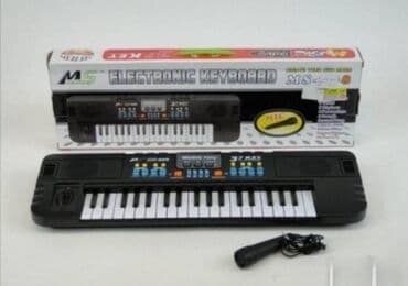Muzički instrumenti za decu: Muzička igračka sintisajzer ms-008 sa mikrofonom. muzička igračka na lalafo.rs — 1 Muzički instrumenti za decu: Muzička igračka sintisajzer ms-008 sa mikrofonom. muzička igračka — 1