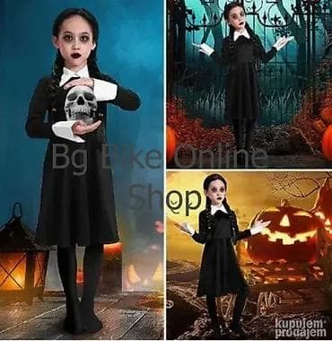 Wednesday Adams family haljina kostim Sreda sa kragnicom. Pre na lalafo.rs — 4 Wednesday Adams family haljina kostim Sreda sa kragnicom. Pre — 4