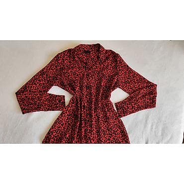 Crvena košulja sa animal printom (leopard), brenda Seven Sisters na lalafo.rs — 4 Crvena košulja sa animal printom (leopard), brenda Seven Sisters — 4