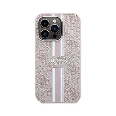 Maska Guess Magsafe 4G Pu Printed Stripes za iPhone 15 Pro 6.1 roze na lalafo.rs — 4 Maska Guess Magsafe 4G Pu Printed Stripes za iPhone 15 Pro 6.1 roze — 4