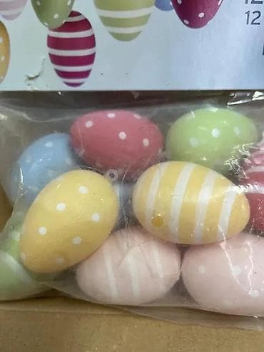 Holiday decorations: Tchibo set uskršnjih jaja – 12 komada - Dekorativna plastična jaja za at lalafo.rs — 2 Holiday decorations: Tchibo set uskršnjih jaja – 12 komada - Dekorativna plastična jaja za — 2