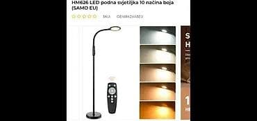 HM626 LED podna svjetiljka 10 načina boja - Nova na lalafo.rs — 2 HM626 LED podna svjetiljka 10 načina boja - Nova — 2