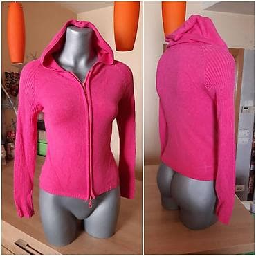 Women's Sweatshirts: Ženska roze dukserica/džemper na rajsferšlus sa kapuljačom. - at lalafo.rs — 2 Women's Sweatshirts: Ženska roze dukserica/džemper na rajsferšlus sa kapuljačom. - — 2