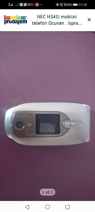 NEC N341i – preklopni mobilni telefon - Model: NEC N341i - Dizajn na lalafo.rs — 1 NEC N341i – preklopni mobilni telefon - Model: NEC N341i - Dizajn — 1