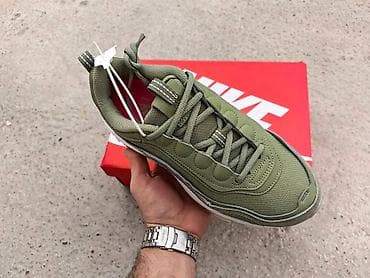Nike Air Max 97 – maslinasto zelene patike - Ikoničan AM97 talasasti na lalafo.rs — 2 Nike Air Max 97 – maslinasto zelene patike - Ikoničan AM97 talasasti — 2