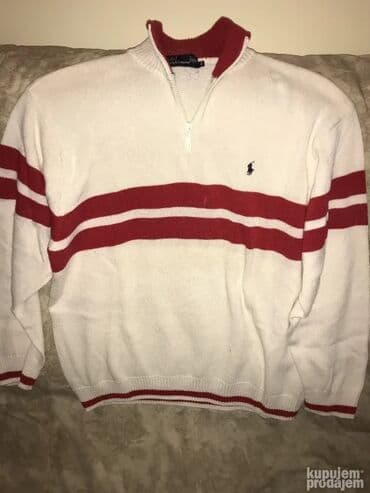 Džemper, XL, Ralph Lauren, bоја - Bela, Pamuk na lalafo.rs Džemper, XL, Ralph Lauren, bоја - Bela, Pamuk