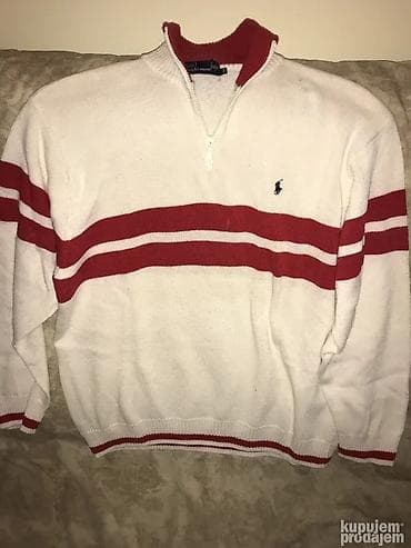 Original Ralph Lauren dzemper XL 100% cotton Ramena 52cm, duzina 75cm na lalafo.rs — 1 Original Ralph Lauren dzemper XL 100% cotton Ramena 52cm, duzina 75cm — 1