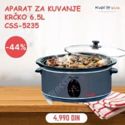 Aparat za sporo kuvanje – Krčko Maestro CSS-5235, zapremina 6,5 l. - na lalafo.rs Aparat za sporo kuvanje – Krčko Maestro CSS-5235, zapremina 6,5 l. -