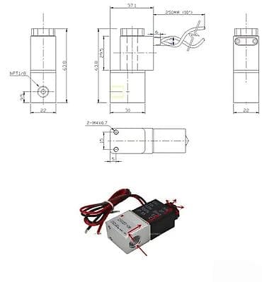 Tools & Equipment: Elektromagnetni (solenoid) ventil – normalno otvoren (NO), 24 V DC at lalafo.rs — 2 Tools & Equipment: Elektromagnetni (solenoid) ventil – normalno otvoren (NO), 24 V DC — 2