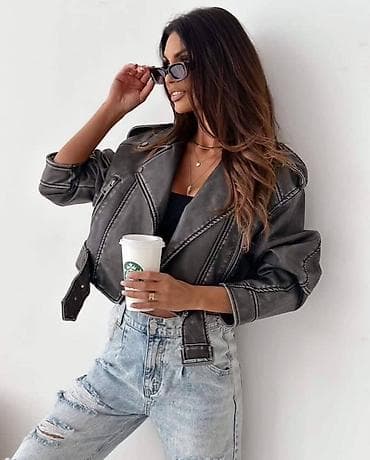 kozna jakna sa: Oversize model 😊 na lalafo.rs — 1 kozna jakna sa: Oversize model 😊 — 1