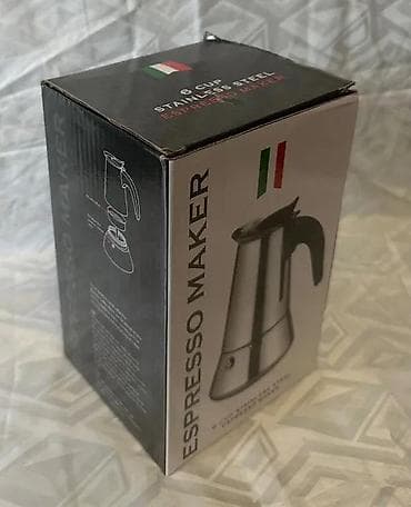Home & Garden: Džezva za espresso 300 ml(6 šoljice) Espresso maker NOVO. Opis at lalafo.rs — 3 Home & Garden: Džezva za espresso 300 ml(6 šoljice) Espresso maker NOVO. Opis — 3