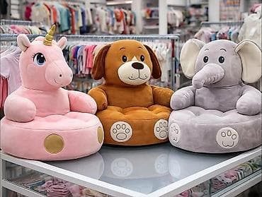 Mekana dečja fotelja – plišane životinjske varijante - Modeli na lalafo.rs — 4 Mekana dečja fotelja – plišane životinjske varijante - Modeli — 4