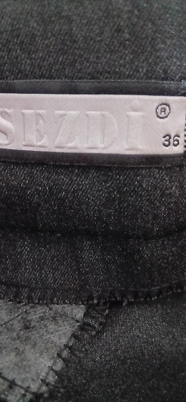 SEZDI ženske pantalone – model 2290 - Boja: tamno siva/ugalj - Kroj na lalafo.rs — 3 SEZDI ženske pantalone – model 2290 - Boja: tamno siva/ugalj - Kroj — 3