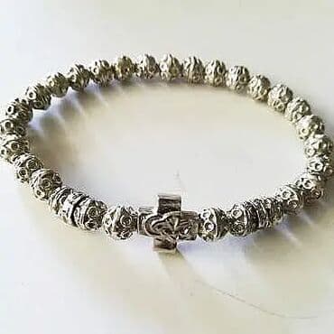 Podesiva narukvica, Handmade, Materijal: Perlice, Srebro na lalafo.rs Podesiva narukvica, Handmade, Materijal: Perlice, Srebro