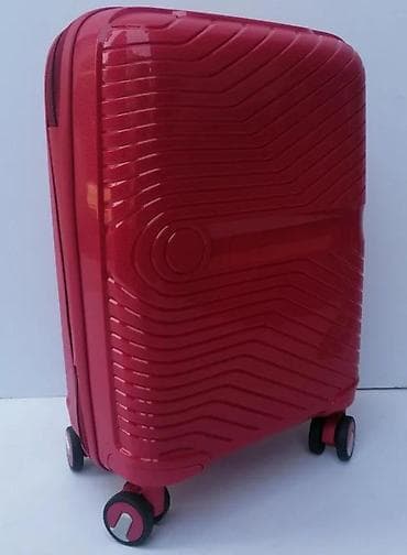 Travel suitcases and bags: Tvrdi kofer na točkiće – ručni kabinski format - Materijal at lalafo.rs — 9 Travel suitcases and bags: Tvrdi kofer na točkiće – ručni kabinski format - Materijal — 9