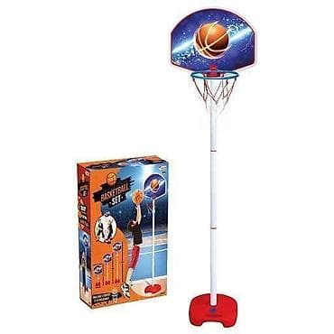 Košarkaški set za decu – samostojeći koš - Potpuni set: tabla sa na lalafo.rs Košarkaški set za decu – samostojeći koš - Potpuni set: tabla sa