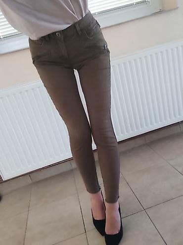 ZARA BASIC Z1975 DENIM ženske pantalone - Model: skinny/uzak kroj na lalafo.rs — 1 ZARA BASIC Z1975 DENIM ženske pantalone - Model: skinny/uzak kroj — 1