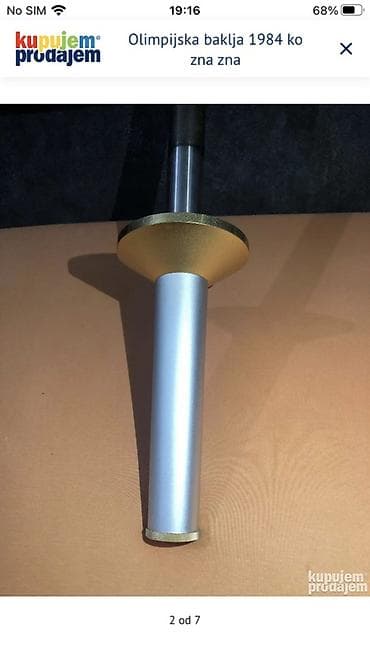 Olimpijska baklja – Zimske olimpijske igre Sarajevo ’84 - Originalni na lalafo.rs — 5 Olimpijska baklja – Zimske olimpijske igre Sarajevo ’84 - Originalni — 5