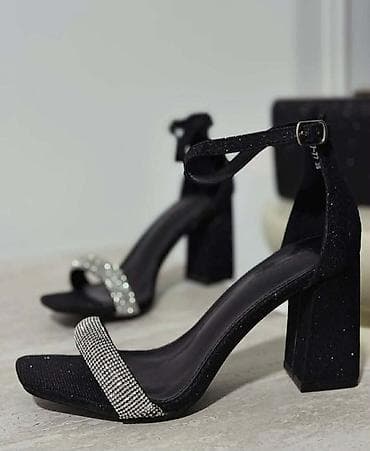 Elegantne ženske sandale na štiklu - Boja: crna - Dizajn: otvoreni na lalafo.rs Elegantne ženske sandale na štiklu - Boja: crna - Dizajn: otvoreni