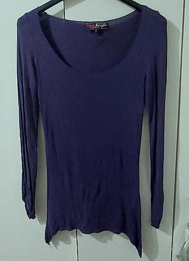 Ženska majica s dugim rukavima – Jennyfer - Boja: tamnoljubičasta - na lalafo.rs — 1 Ženska majica s dugim rukavima – Jennyfer - Boja: tamnoljubičasta - — 1