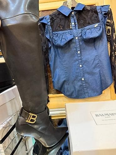 Miss Sixty “Diamond” košulja – model L - Materijal: teksas telo u na lalafo.rs — 3 Miss Sixty “Diamond” košulja – model L - Materijal: teksas telo u — 3