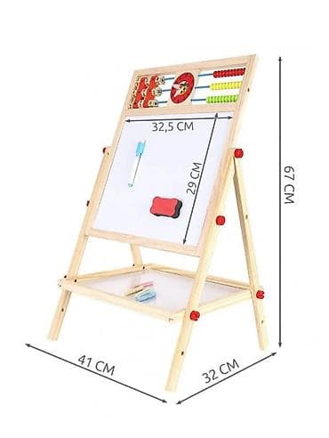 Drvena multifunkcionalna dvoslojna tabla za crtanje - Dvostrana na lalafo.rs — 3 Drvena multifunkcionalna dvoslojna tabla za crtanje - Dvostrana — 3