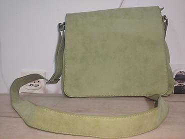 Torba preko ramena – maslinasto zelena - Materijal: mekana na lalafo.rs — 1 Torba preko ramena – maslinasto zelena - Materijal: mekana — 1