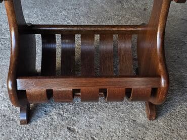 Dressers: Drveni pomoćni stočić sa držačem za novine/časopise - Materijal at lalafo.rs — 4 Dressers: Drveni pomoćni stočić sa držačem za novine/časopise - Materijal — 4