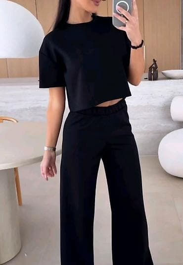 pantalone butiku ali: L, bоја - Crna na lalafo.rs — 1 pantalone butiku ali: L, bоја - Crna — 1