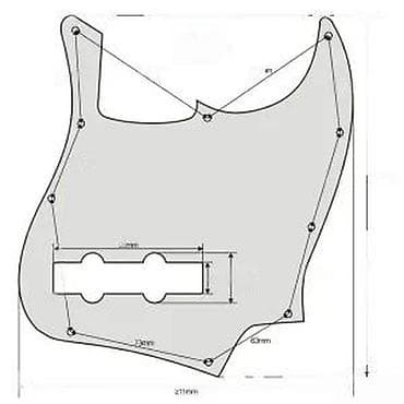 Sport & Hobby: PICKGUARD JAZZ BASS MASKA BESPLATNA DOSTAVA | Trodelna maska Jako at lalafo.rs — 6 Sport & Hobby: PICKGUARD JAZZ BASS MASKA BESPLATNA DOSTAVA | Trodelna maska Jako — 6