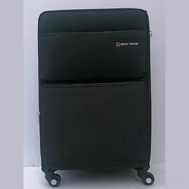 Travel suitcases and bags: Reddy Wenge kofer na točkiće – tekstilni, crne boje - Dimenzije at lalafo.rs — 1 Travel suitcases and bags: Reddy Wenge kofer na točkiće – tekstilni, crne boje - Dimenzije — 1