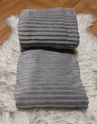 Mekane dekorativne prekrivače/ćebad sa reljefnim (rebrastim) dezenom na lalafo.rs — 2 Mekane dekorativne prekrivače/ćebad sa reljefnim (rebrastim) dezenom — 2