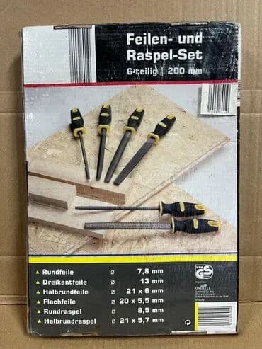 Turpije: Set Turpija TOP CRAFT - Germany; 6 komada, dužine 200mm; NOVO na lalafo.rs Turpije: Set Turpija TOP CRAFT - Germany; 6 komada, dužine 200mm; NOVO