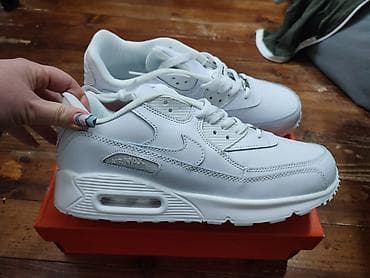 Trainers: Nike air max 90 patike bele kao ekokoža A klasa NOVO Novo Brojevi 41 at lalafo.rs — 1 Trainers: Nike air max 90 patike bele kao ekokoža A klasa NOVO Novo Brojevi 41 — 1