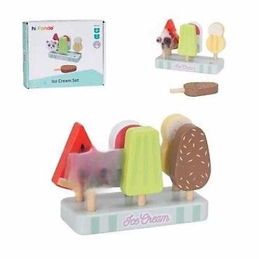 Creative & Educational Toys: Drveni set sladoleda – hiPanda Ice Cream Set - Kreativan drveni set at lalafo.rs — 1 Creative & Educational Toys: Drveni set sladoleda – hiPanda Ice Cream Set - Kreativan drveni set — 1