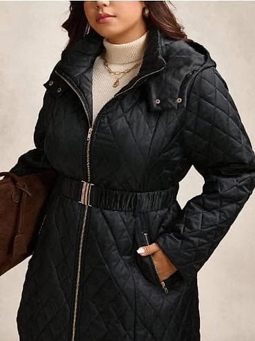 🔥Ženska prošivena zimska jakna s postavom Cena 3800 din Vel at lalafo.rs — 3 🔥Ženska prošivena zimska jakna s postavom Cena 3800 din Vel — 3