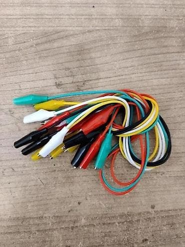 SET OD 10 DVOSTRUKIH KROKODILSKIH KONEKTORA 50CM KABEL | Ovaj set at lalafo.rs SET OD 10 DVOSTRUKIH KROKODILSKIH KONEKTORA 50CM KABEL | Ovaj set