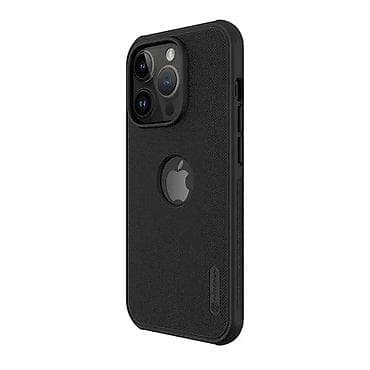 Futrola Nillkin Super Frost Pro za iPhone 14 Pro Max (6.7) crna (logo na lalafo.rs — 2 Futrola Nillkin Super Frost Pro za iPhone 14 Pro Max (6.7) crna (logo — 2