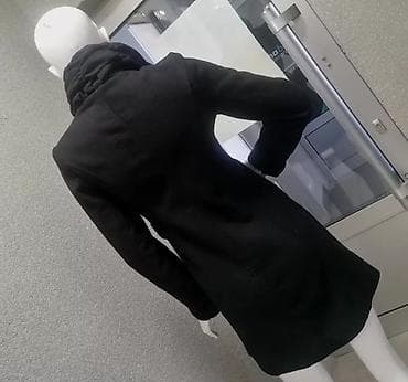 Ženski elegantni kaput – crni - Kroj: strukirani, ravna linija sa na lalafo.rs — 2 Ženski elegantni kaput – crni - Kroj: strukirani, ravna linija sa — 2