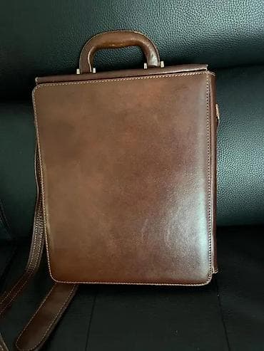 Kožna poslovna torba Marko – tamno braon - Materijal: prirodna goveđa na lalafo.rs Kožna poslovna torba Marko – tamno braon - Materijal: prirodna goveđa