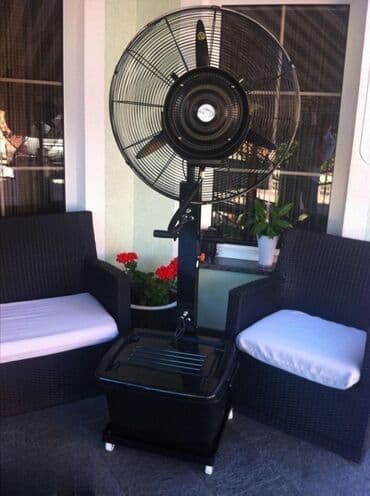 Stubni ventilatori: Ventilator sa vodom sa vodenim rasprsivacem. ventilator sa vodom sa na lalafo.rs — 1 Stubni ventilatori: Ventilator sa vodom sa vodenim rasprsivacem. ventilator sa vodom sa — 1