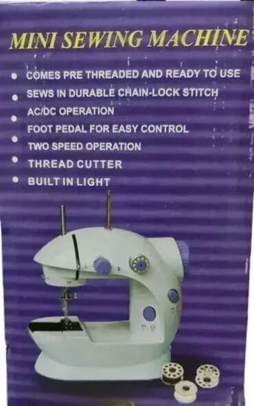 Mini Portable Sewing Machines: Mini Mašina - Mašina za Šivenje Dobrodošli u Davidov shop online at lalafo.rs — 2 Mini Portable Sewing Machines: Mini Mašina - Mašina za Šivenje Dobrodošli u Davidov shop online — 2
