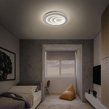 LED plafonjera – model ORBIS SPIRAL - Dizajn: koncentrični „spiralni“ na lalafo.rs — 1 LED plafonjera – model ORBIS SPIRAL - Dizajn: koncentrični „spiralni“ — 1