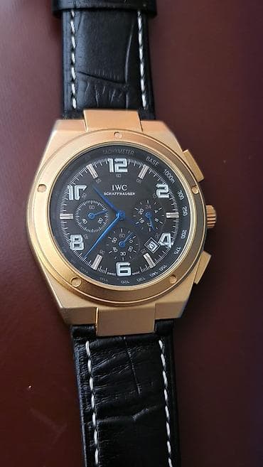 IWC Schaffhausen muški hronograf sat - Kućište okruglog oblika u na lalafo.rs — 4 IWC Schaffhausen muški hronograf sat - Kućište okruglog oblika u — 4