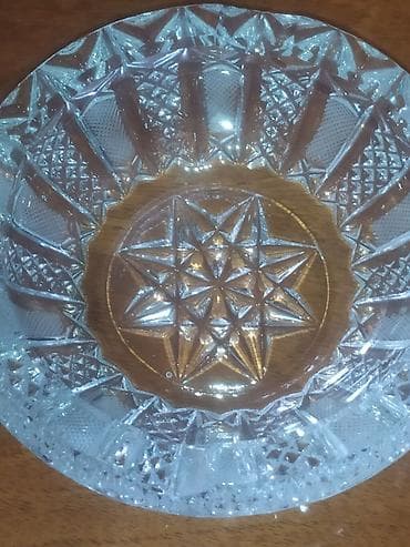 Pepeljara Olovni Ručno Rezan Kristal / Prečnik 14 cm ⭕ Stanje na lalafo.rs — 2 Pepeljara Olovni Ručno Rezan Kristal / Prečnik 14 cm ⭕ Stanje — 2