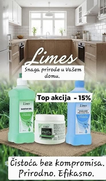 Limes set za čišćenje – više varijanti za blistav dom - Limes Aktiva na lalafo.rs — 10 Limes set za čišćenje – više varijanti za blistav dom - Limes Aktiva — 10