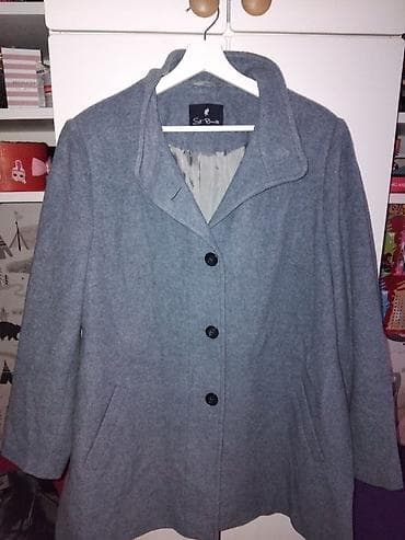 Ženski kaput St. Barth – plav,nov,bez etikete sa rezervnim dugmetom - na lalafo.rs Ženski kaput St. Barth – plav,nov,bez etikete sa rezervnim dugmetom -